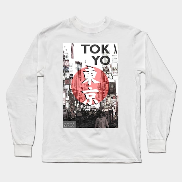 Tokyo Long Sleeve T-Shirt by outf